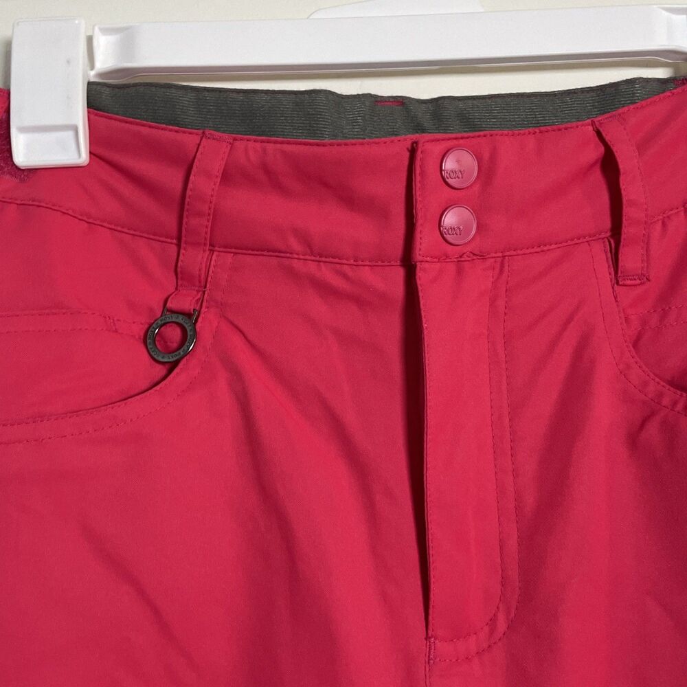 ROXY Girl's Snowboard Pants Hot Pink Evolution 5K Regular Fit Size 14 Ski Winter - Picture 3 of 11